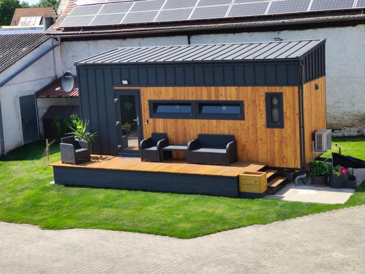 Mariolas Tinyhouse Markt Nordheim Bagian luar foto