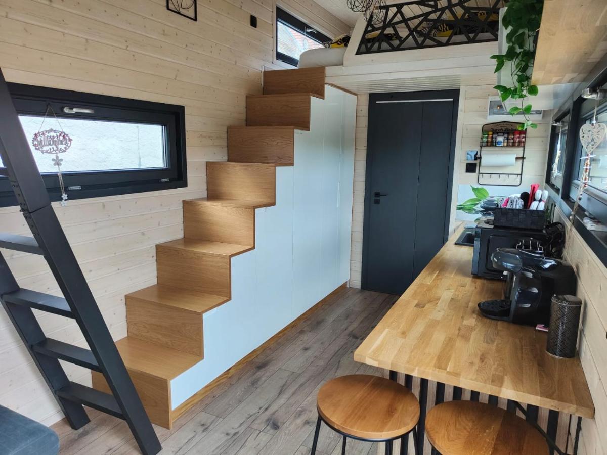 Mariolas Tinyhouse Markt Nordheim Bagian luar foto