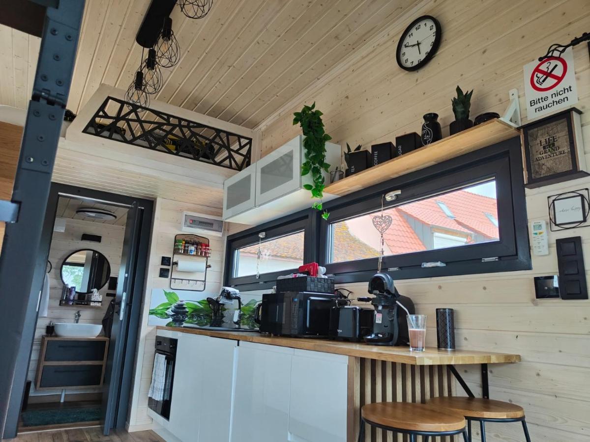 Mariolas Tinyhouse Markt Nordheim Bagian luar foto